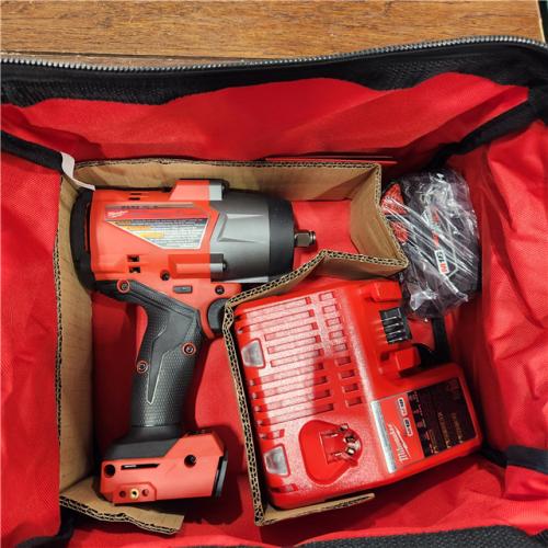 AS-IS Milwaukee M18 FUEL 1/2 High Torque Impact Wrench with Friction Ring Kit