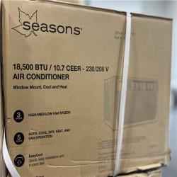 DALLAS LOCATION - Seasons® 18,000 Btu 230/208v Window Air Conditioner With Heat PALLET - (8 UNITS)