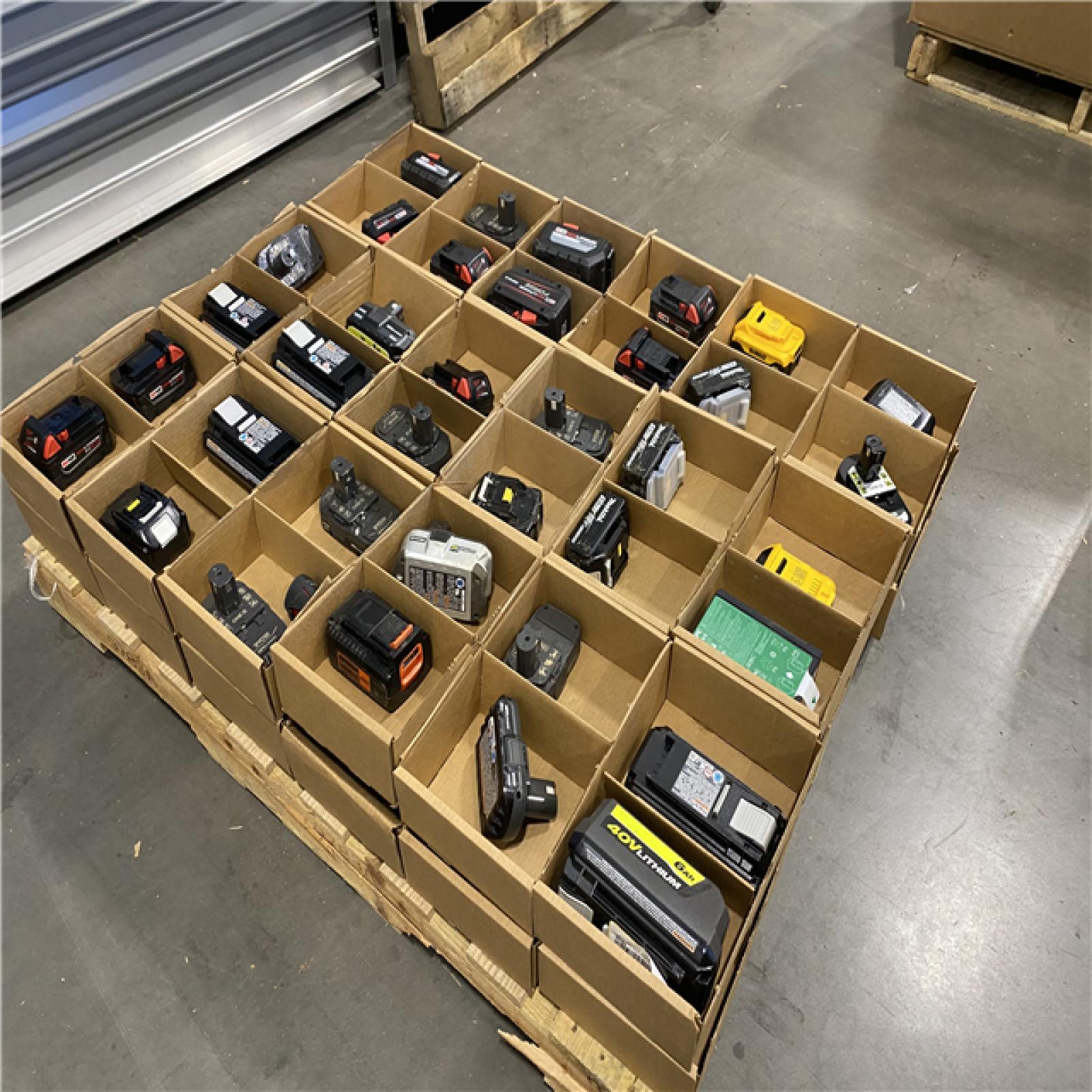 DALLAS LOCATION - AS-IS BATTERY PALLET