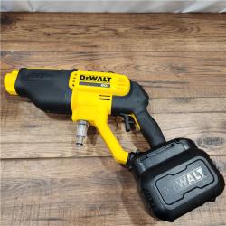 AS-IS DEWALT 20V MAX 550 PSI 1.0 GPM Cold Water Cordless Battery Power Cleaner with 4 Nozzles (Tool Only)