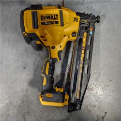 HOUSTON LOCATION - AS-IS DeWalt DCN660D1 20V 16 Gauge Cordless Angled Finish Nailer Kit W/ 2Ah Battery