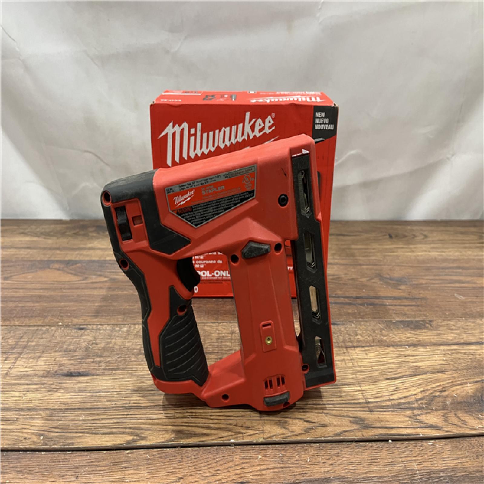 AS-IS Milwaukee Tool M12 3/8  Crown Stapler (Tool Only)