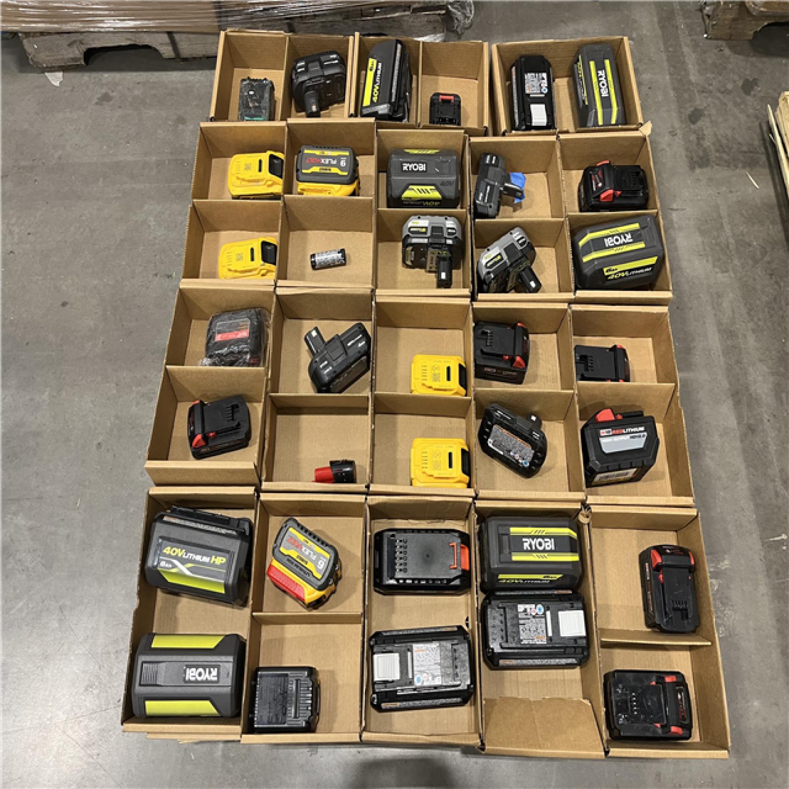 DALLAS LOCATION - AS-IS BATTERY PALLET