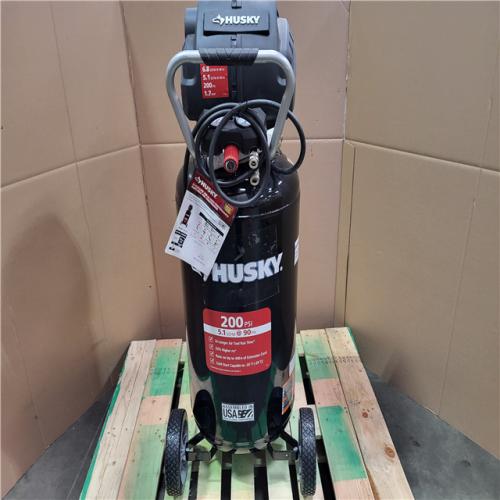 California AS-IS Husky 27 Gallon Air Compressor