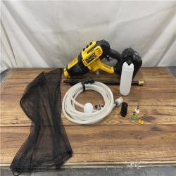 AS IS Dewalt 20V 550 PSI  1 GPM Cordless Power Cleaner W/ 4 Nozzles Tool-Only DCPW550B