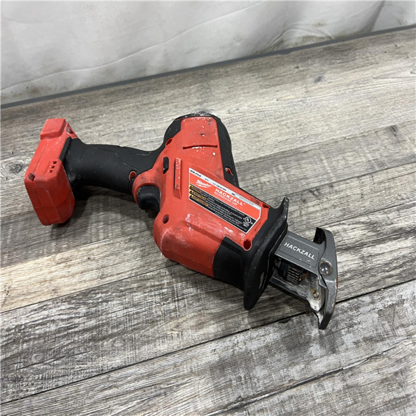 AS-IS MILWAUKEE M18 FUEL 18V Lithium-Ion Brushless Cordless HACKZALL Reciprocating Saw (Tool-Only)