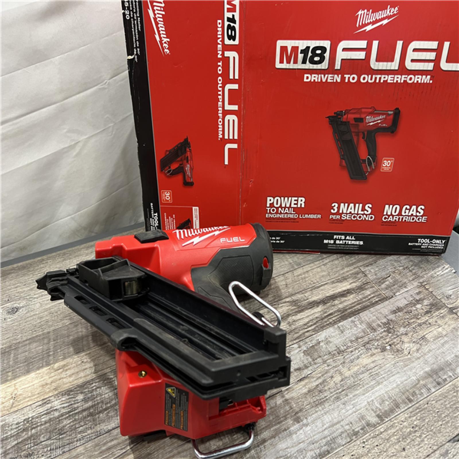 AS-IS Milwaukee M18 FUEL 30 Degree Framing Nailer