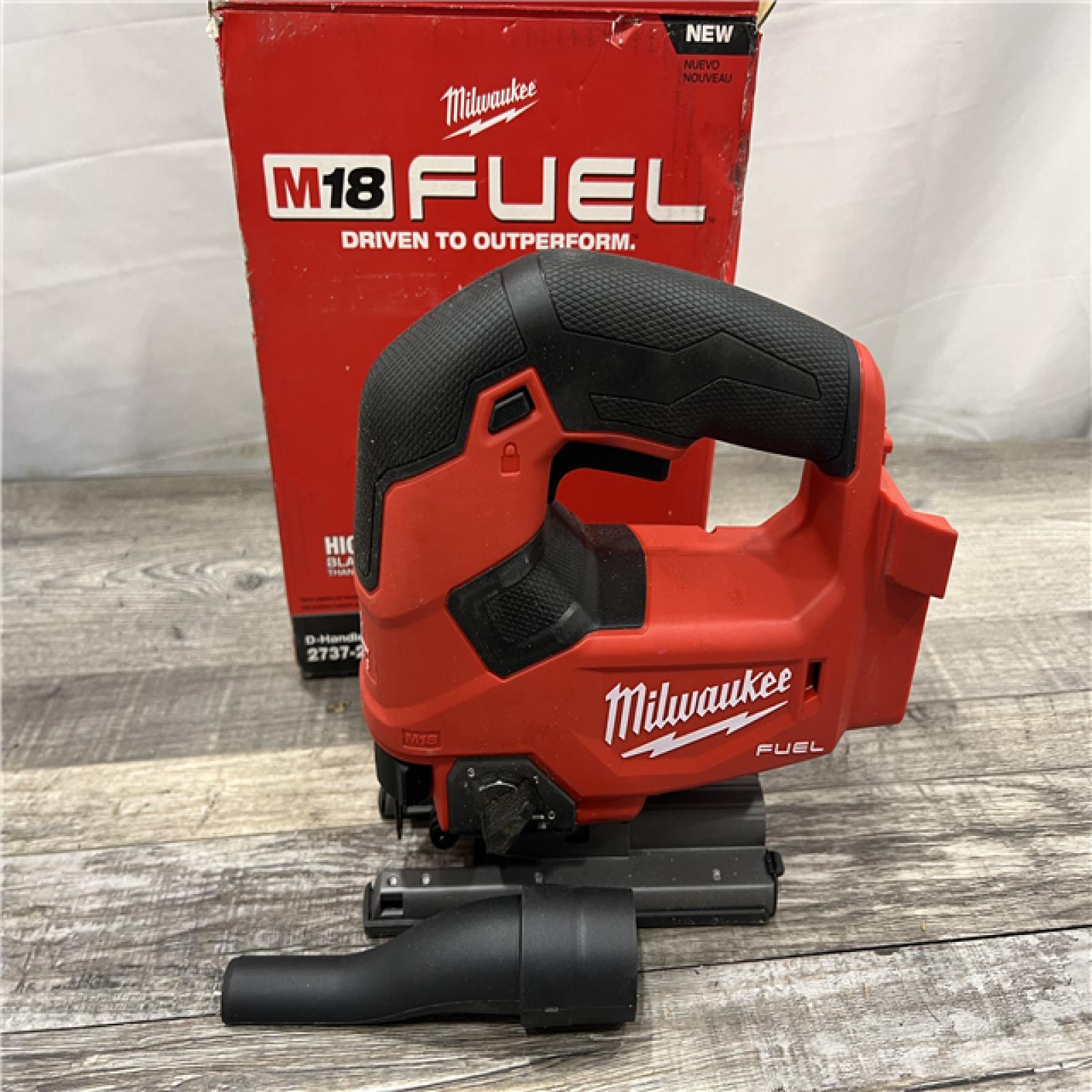 AS-IS MILWAUKEE M18 FUEL 18V Lithium-Ion Brushless Cordless Jig Saw (Tool-Only)