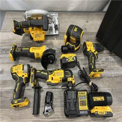 AS-IS Dewalt 20-Volt MAX ToughSystem Lithium-Ion 6-Tool Cordless Combo Kit