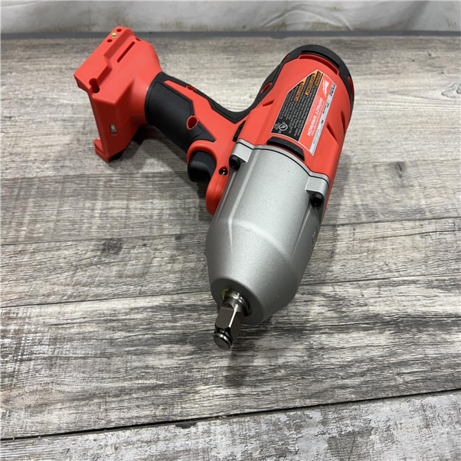 AS-IS Milwaukee 18V Cordless 1/2  Impact Wrench with Friction Ring Kit