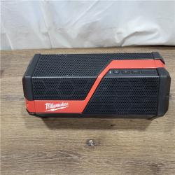 AS-IS Milwaukee M18/M12 Wireless Bluetooth Weather Resistant Jobsite Speaker (Tool Only)