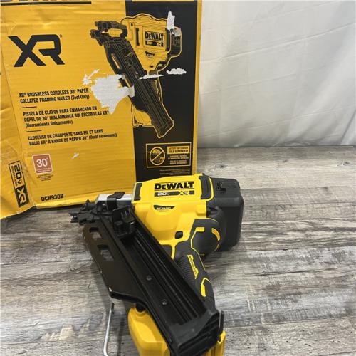 AS-IS DEWALT 20-Volt 30Â° Cordless Framing Nailer (Tool-Only)