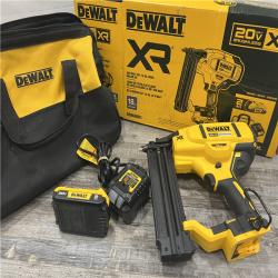 AS-IS DEWALT 20V MAX XR 18 Gauge Brad Nailer Kit