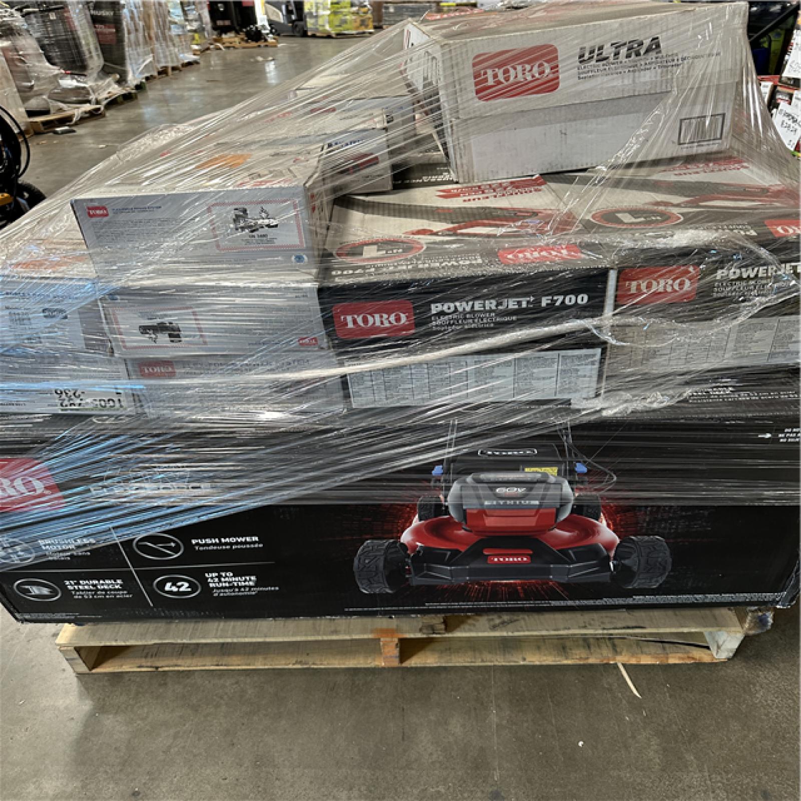 California AS-IS Toro Tool Pallet