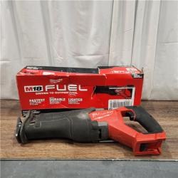 AS IS Milwaukee M18 18V Fuel Sawzall 1-1/4  Reciprocating Saw Cordless Lithium-Ion Brushless 2821-20