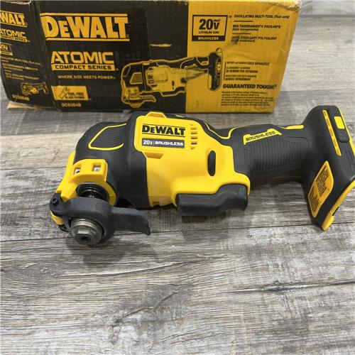 AS-IS DEWALT ATOMIC 20V MAX Cordless Brushless Oscillating Multi Tool (Tool Only)