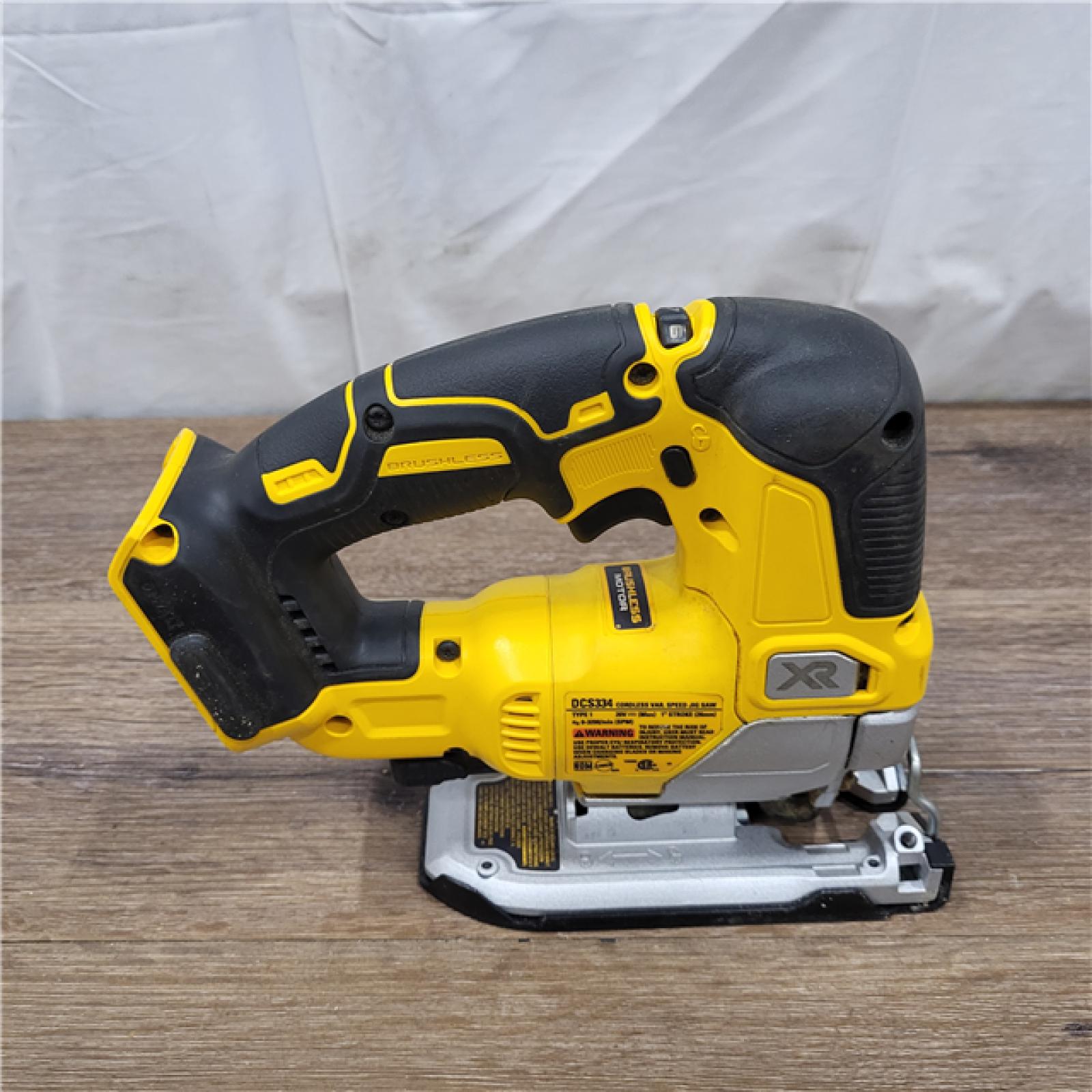 AS-IS 20V MAX XR Cordless Brushless Jigsaw (Tool Only)