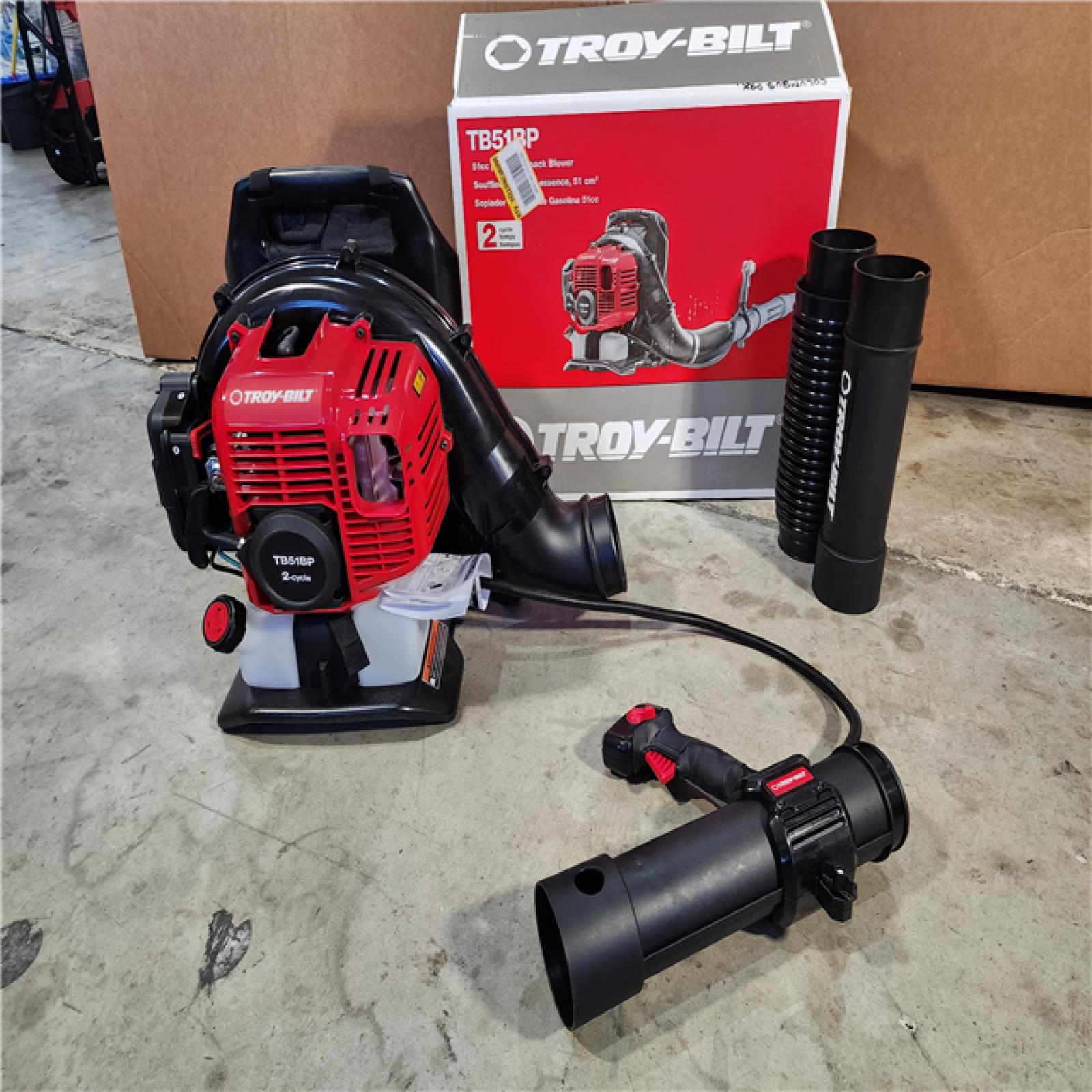 HOUSTON LOCATION - AS-ISTroy-bilt Tb51bp 220 Mph 600 Cfm 51cc Backpack Gas Blower 41Ar51bp766 - All