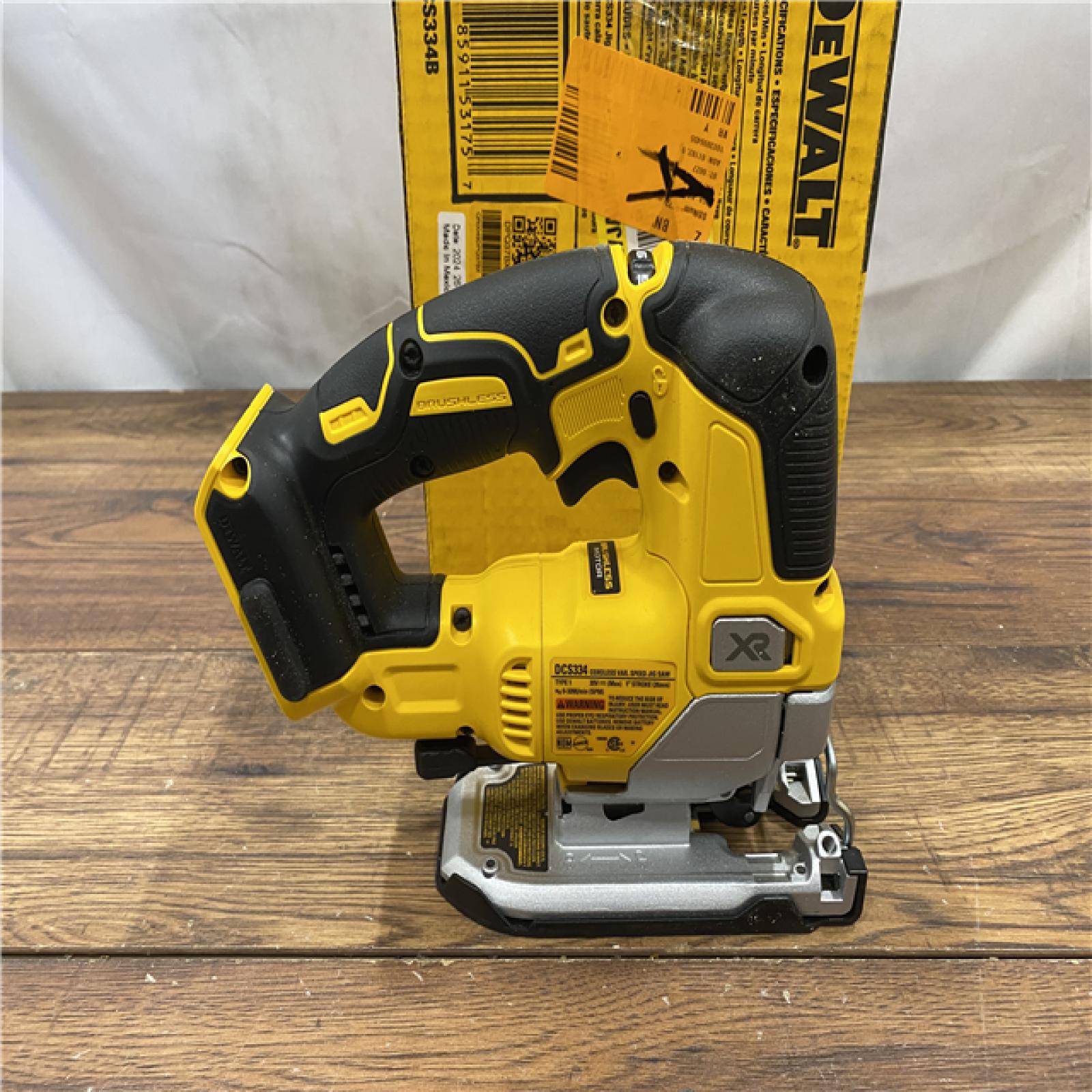 AS IS 20V MAX XR Cordless Brushless Jigsaw (Tool Only)