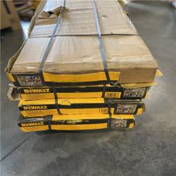 DALLAS LOCATION - DEWALT Yellow 4-Tier Steel Garage Storage Shelving Unit (77 in. W x 72 in. H x 24 in. D) PALLET - (4 UNITS)