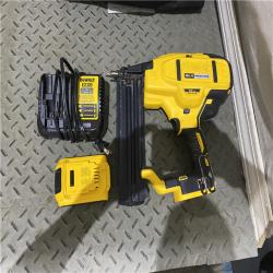 Houston location AS-IS DEWALT 20V MAX XR 18 Gauge Brad Nailer Kit