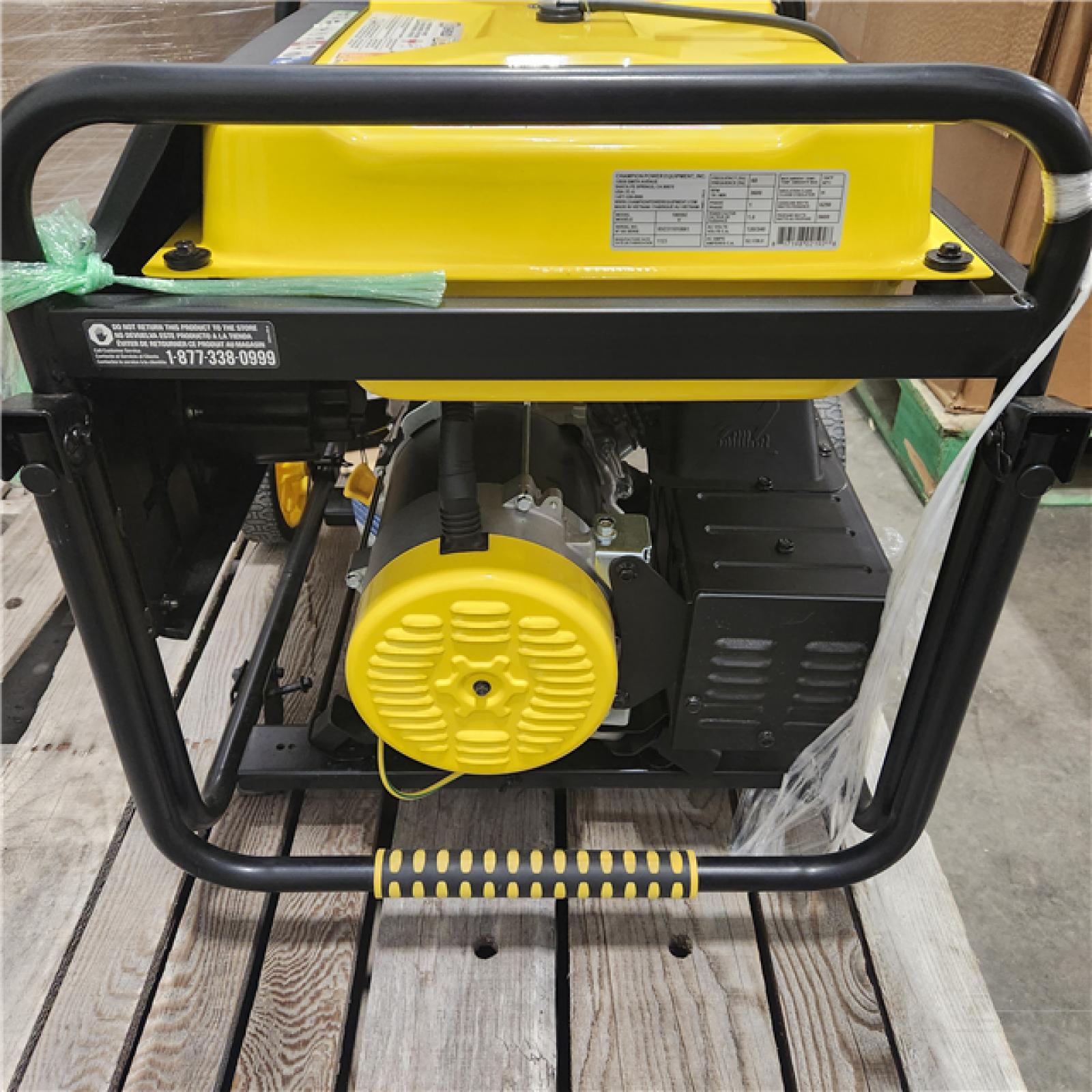 Dallas Location - As-Is Champion 7850/6250w Gas/Propane Portable Generator