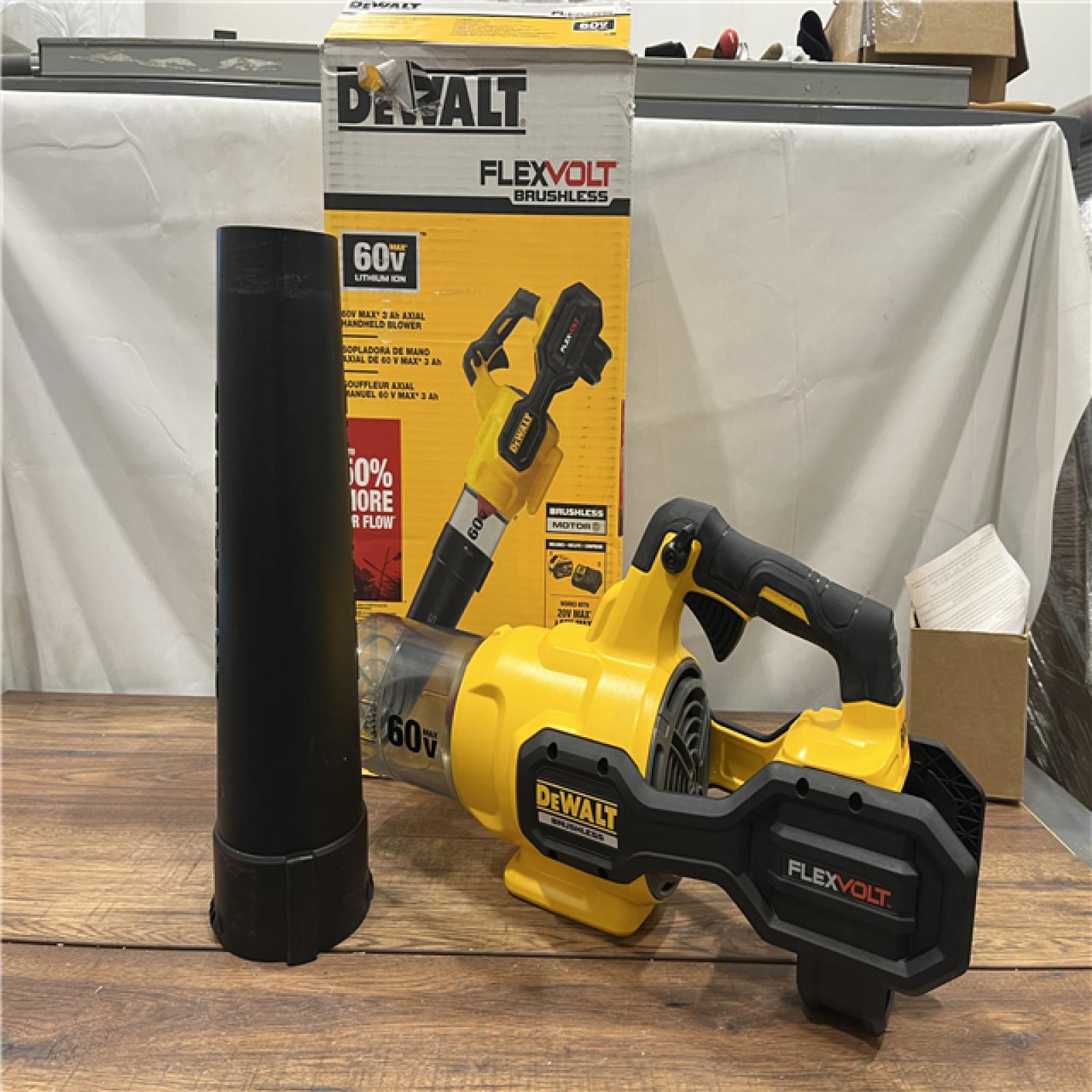 AS-IS DeWalt DEWALT 60V AXIAL BLOWER ( TOOL ONLY )