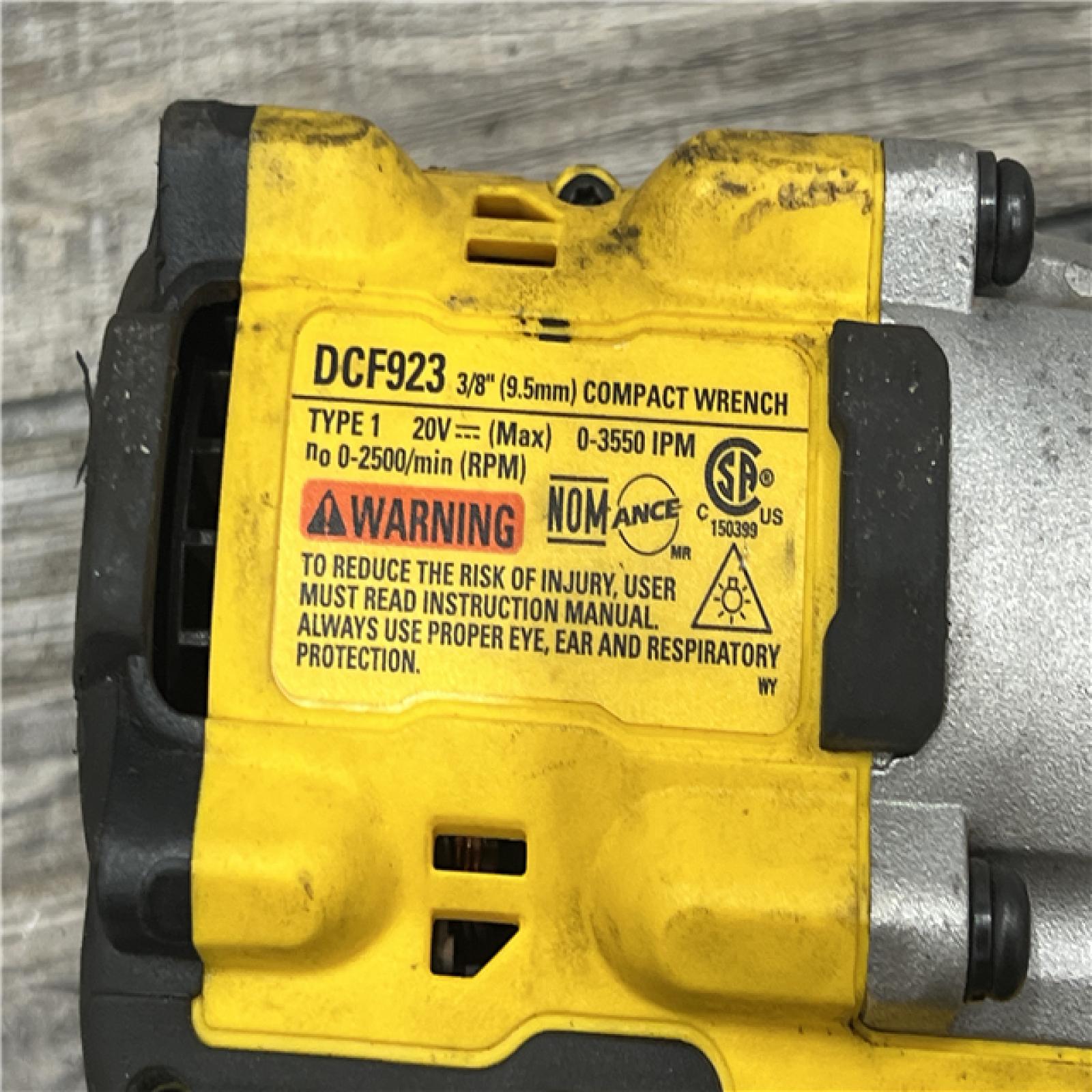 AS-IS DeWalt 20V MAX ATOMIC 3/8 in. Cordless Brushless Compact Impact Wrench Tool Only