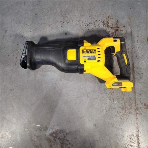 HOUSTON LOCATION - AS-IS DeWalt DCS389B FLEXVOLT 60V MAX Cordless Brushless Reciprocating Saw (Tool-Only)