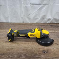 AS-IS 20V MAX Cordless Brushless 4.5 - 5 in. Paddle Switch Angle Grinder with FLEXVOLT ADVANTAGE (Tool Only)