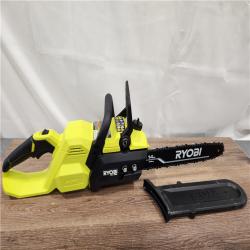 AS-IS RYOBI 40V HP Brushless 14 in. Battery Chainsaw with 4.0 Ah Battery and Charger