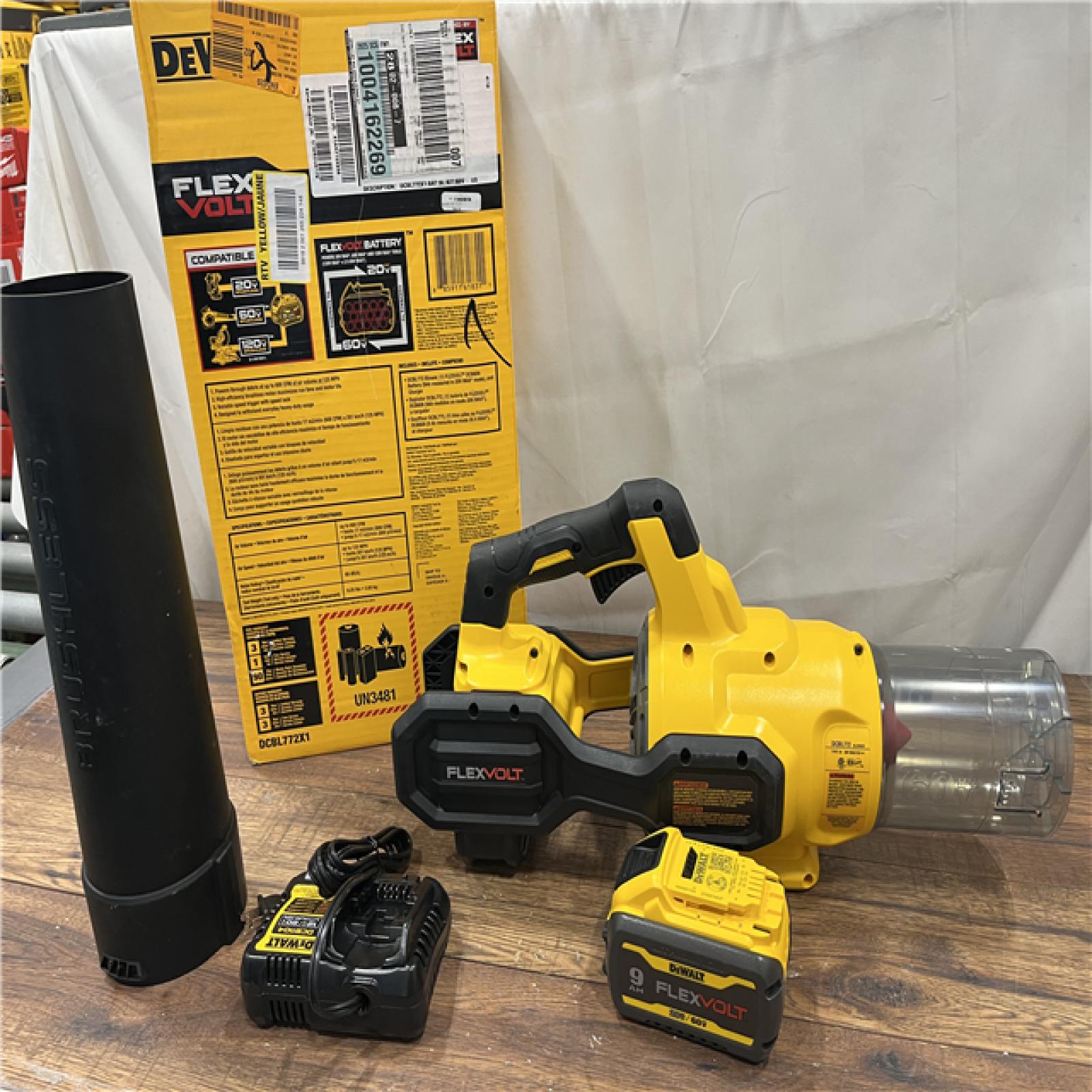 AS-IS DeWalt DEWALT 60V AXIAL BLOWER