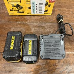 AS-ISDEWALT 20V MAX Lithium-Ion 6.0Ah and 4.0Ah Battery and Charger Starter Kit