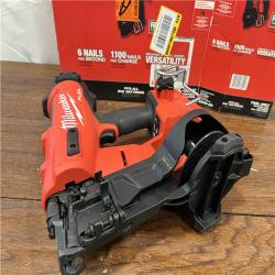 AS-ISM18 FUEL 18-Volt Lithium-Ion Brushless Cordless Coil Roofing Nailer (Tool Only)