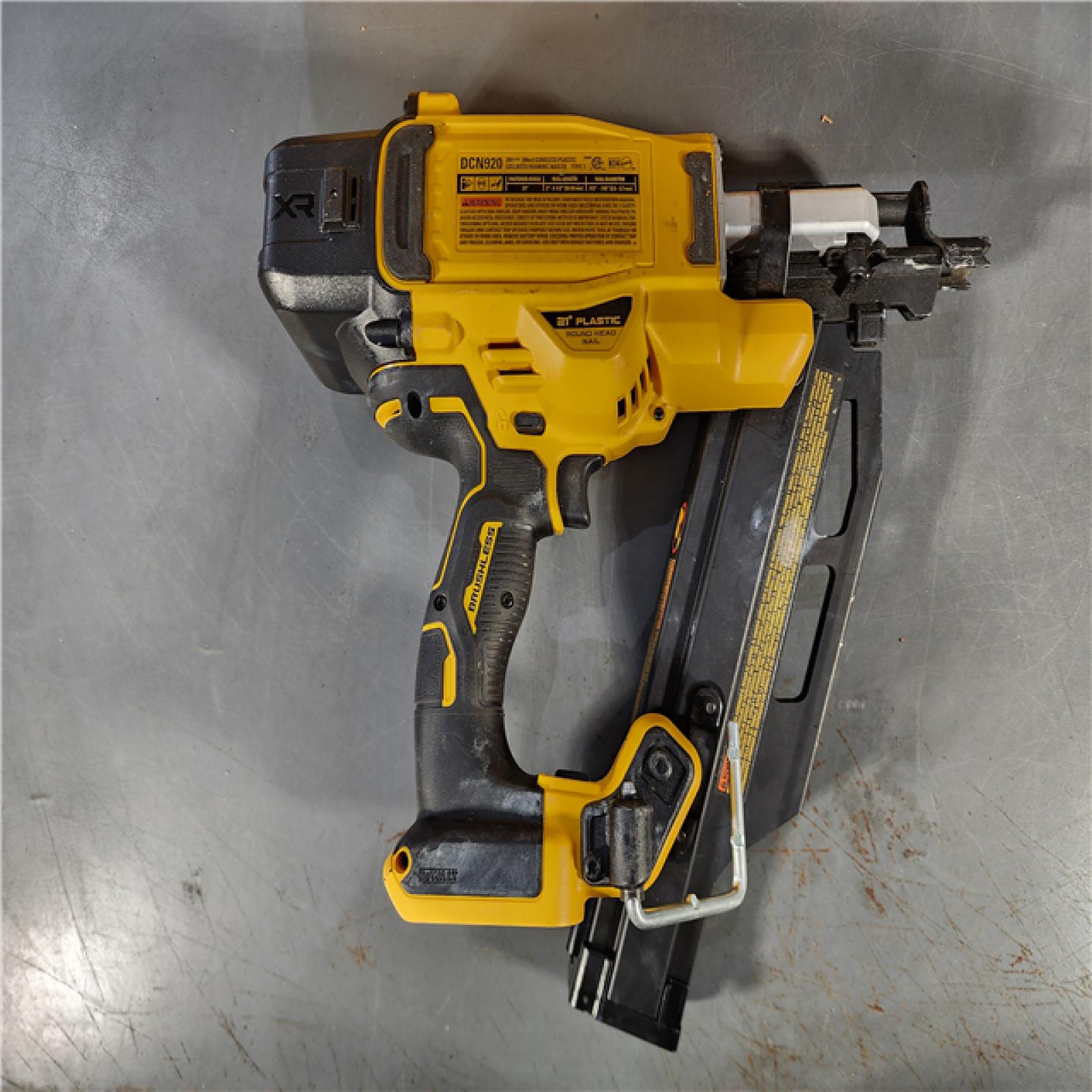 HOUSTON LOCATION - AS-IS DEWALT 20-Volt 21Â° Cordless Framing Nailer (Tool-Only)