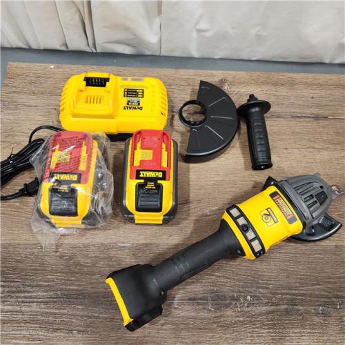 AS-IS DeWalt Flexvolt 60V Max Cordless Grinder  4.5 in; 6 in  Kit  1 KT (115-DCG418X2)