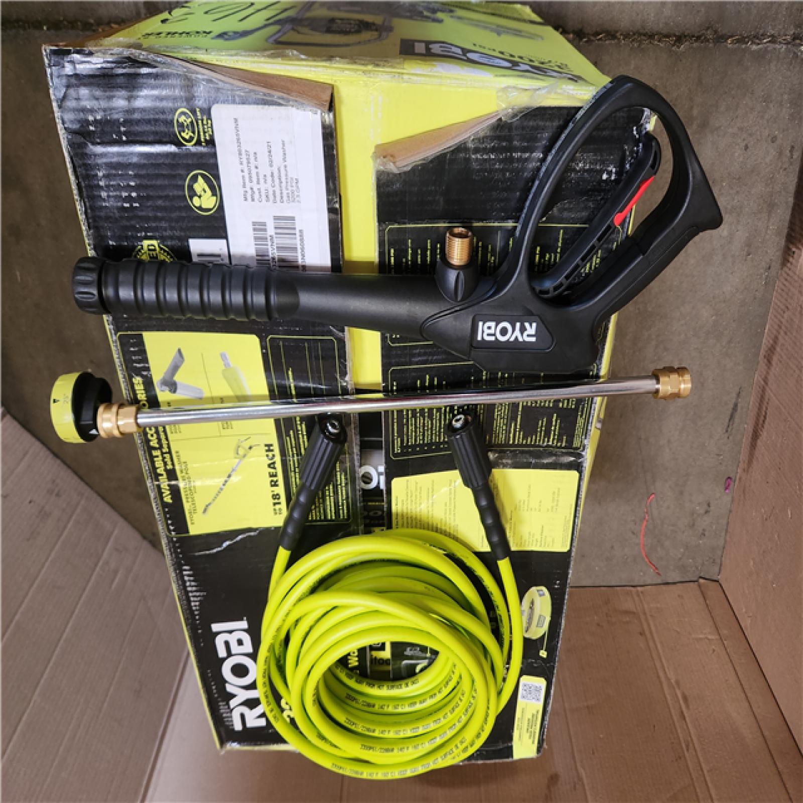 Phoenix Location Good Condition RYOBI 3200 PSI 2.3 GPM Cold Water 196cc Kohler Gas Pressure Washer and 15 in. Surface Cleaner 1128-15