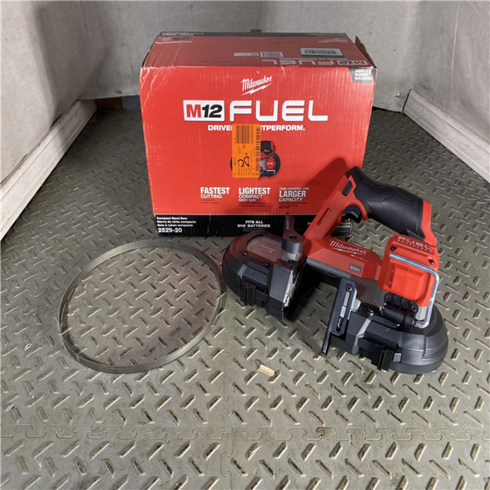 HOUSTON LOCATION - AS-IS M12 FUEL 12V Lithium-Ion Cordless Compact Band Saw (Tool-Only)