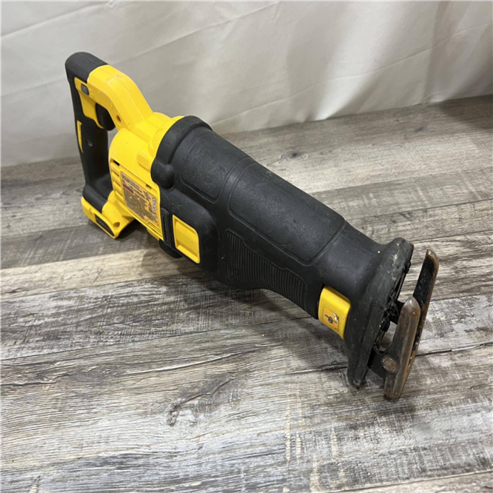 AS-IS DEWALT 20V MAX Lithium Ion Cordless Brushless Reciprocating Saw with FLEXVOLT ADVANTAGE (Tool Only)