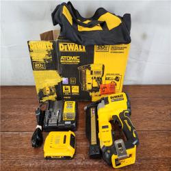 AS-IS DEWALT ATOMIC COMPACT 20V MAX Brushless Cordless 23 Ga. Pin Nailer Kit