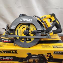 AS-IS DEWALT FLEXVOLT 60V MAX Cordless Brushless 7-1/4 in. Wormdrive Style Circular Saw (Tool Only)