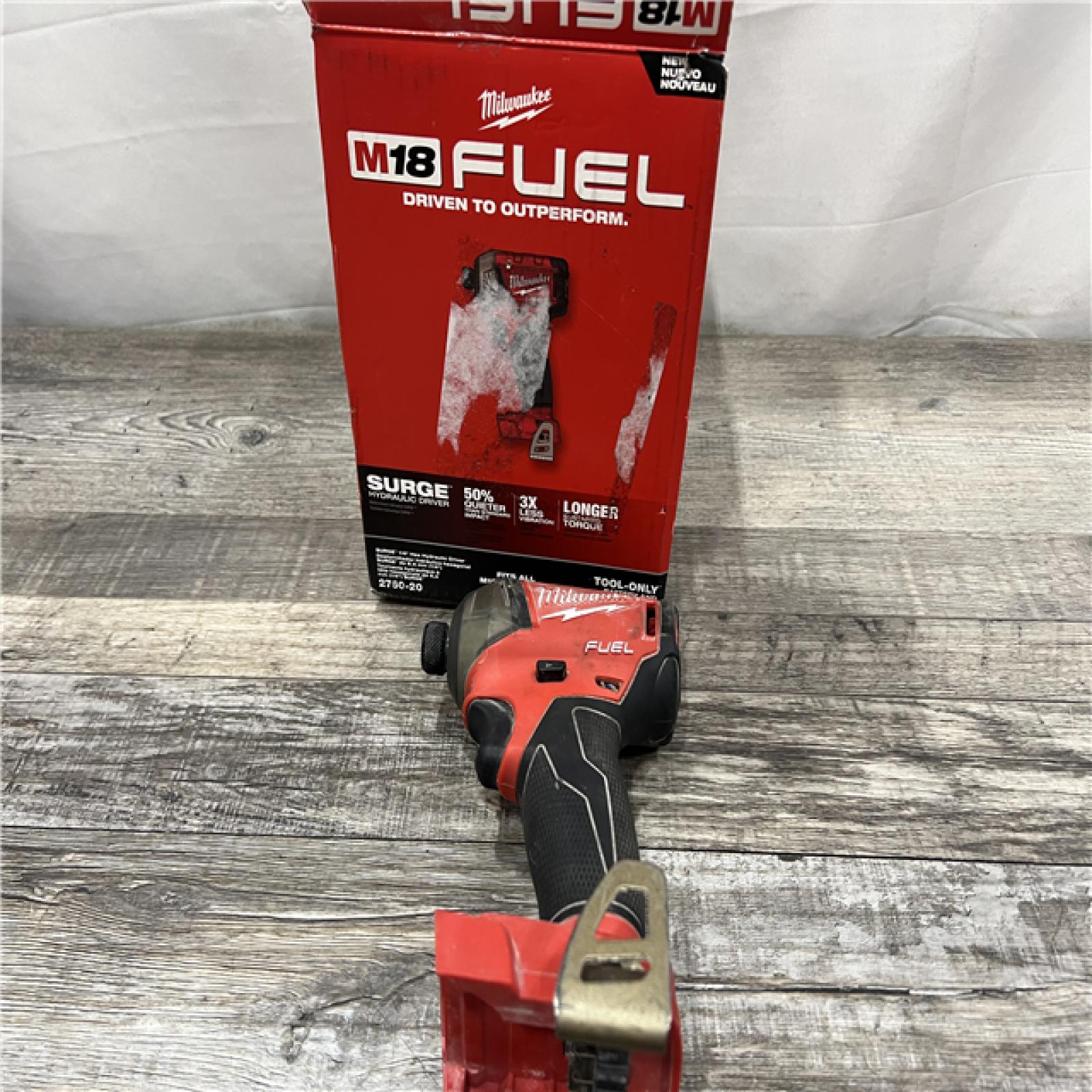 AS-IS Milwaukee 2760-20 - M18 Fuel Surge 18V Cordless Drill/Driver Bare Tool