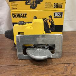 AS-IS DEWALT FLEXVOLT 60V MAX Cordless Brushless 7-1/4 in. Wormdrive Style Circular Saw (Tool Only)