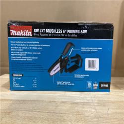 NEW! - Makita 18V LXT Lithium-Ion Brushless Cordless 6 in. Chain Saw (Tool Only)