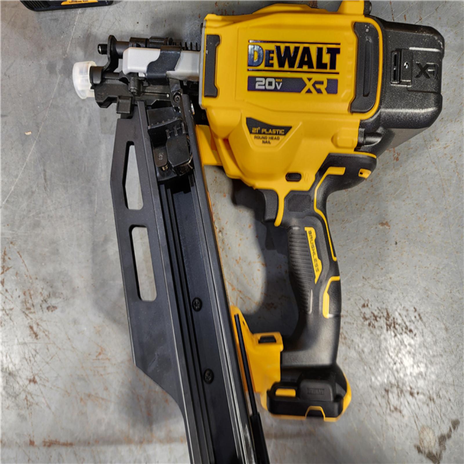 HOUSTON LOCATION - AS-IS 20-Volt 21Â° Cordless Framing Nailer Kit with 5.0 Ah Lithium-Ion Battery and Charger