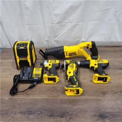 AS-IS Dewalt 20V MAX 9-Tool Power-Tool Combo Kit W/ Soft Case Including 2 Batteries & Charger