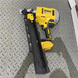 Houston location AS-IS DeWalt DCN21PLB 20V MAX 21-Degree Plastic Collated Framing Nailer (Bare Tool)