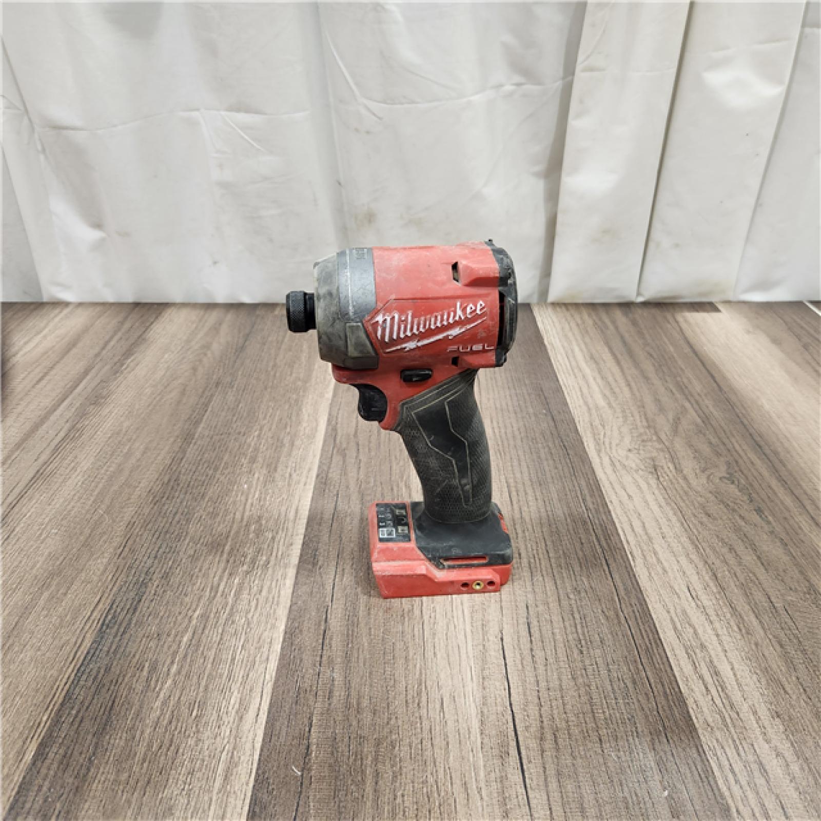 AS IS Milwaukee 2953-20 18V Lithium-Ion Brushless Cordless 1/4   Hex Impact Driver Bare Tool  Red