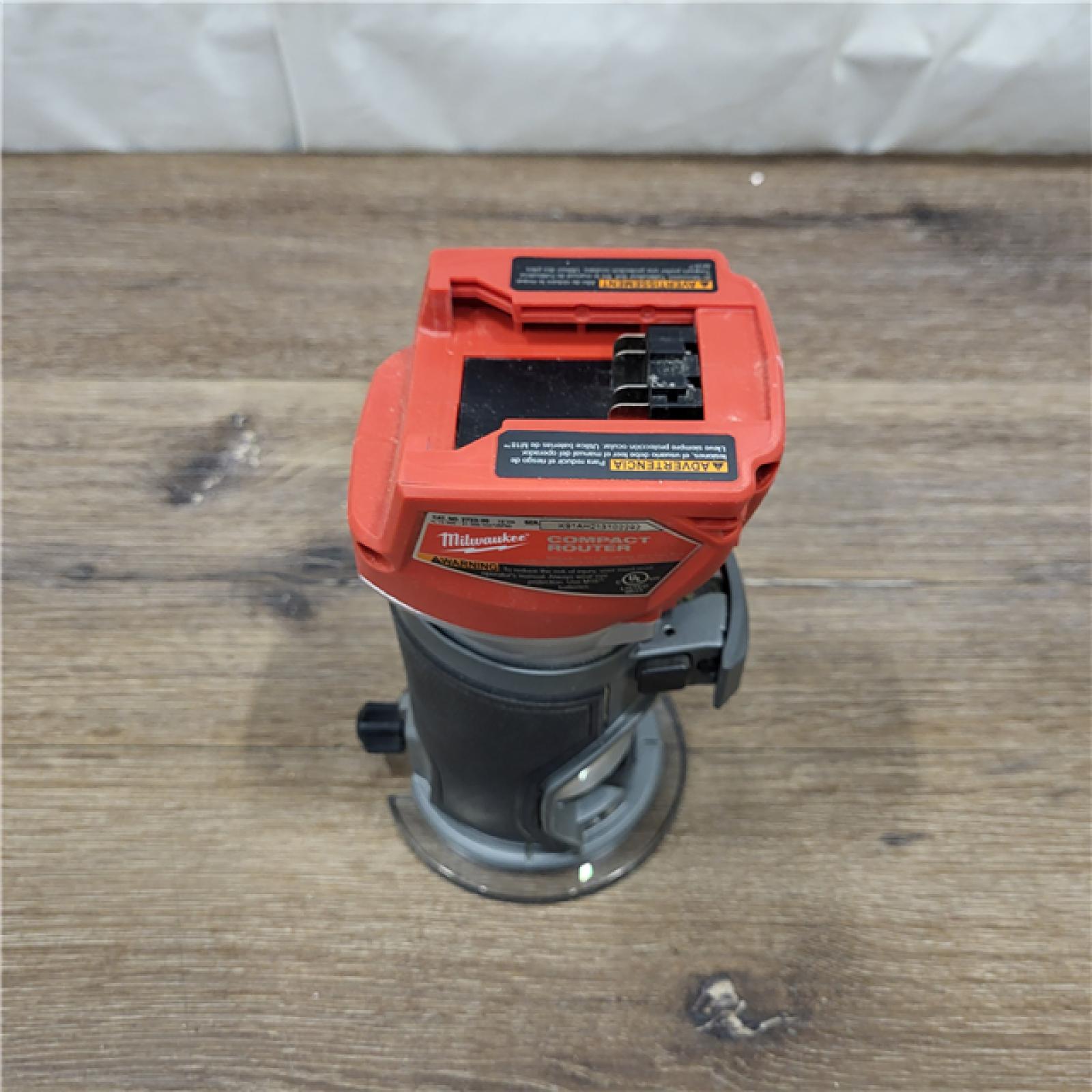 AS-IS Milwaukee M18 FUEL Compact Router Bare