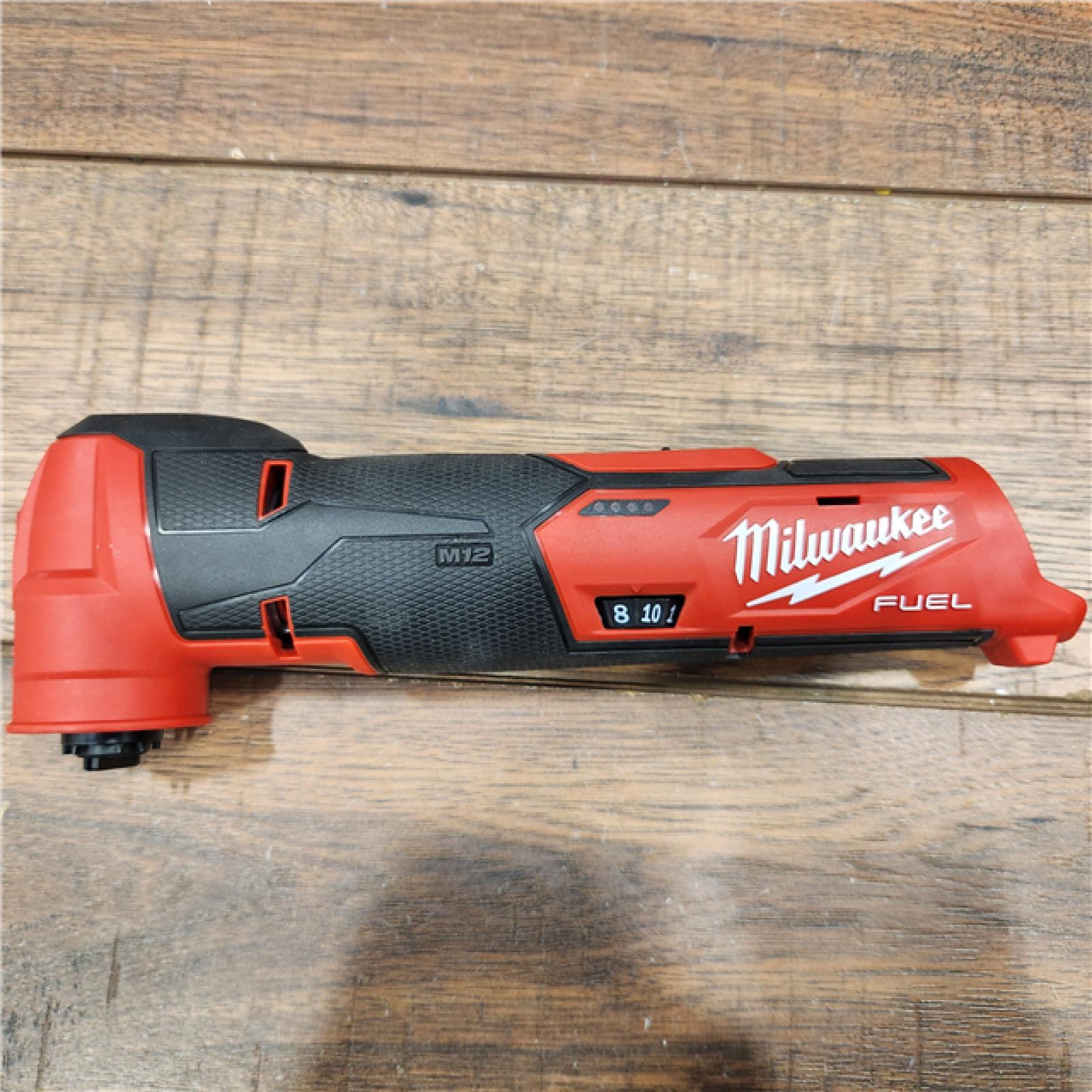 AS-IS Milwaukee M12 FUEL 12-Volt Lithium-Ion Cordless Oscillating Multi-Tool (Tool-Only)